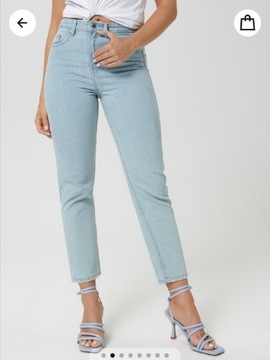 Spodnie jeansowe mom high weist Sinsay (xs) 34 