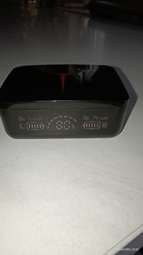 Słuchawki bezprzewodowe bluetooth z powerbankiem