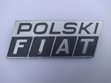 Polski Fiat emblemat orginał