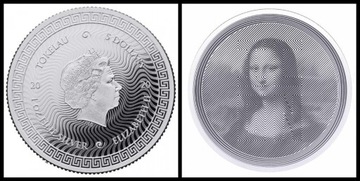 Icon Mona Lisa 2021 Prooflike srebro