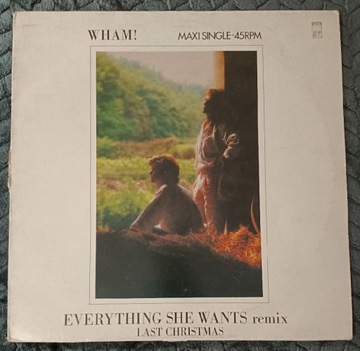 WHAM! Everything she wants / Last Chrismas SP12" 