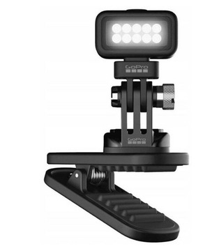 Klips LED GoPro Zeus Mini (lampka+klips+mocowania, nowy, plomba)