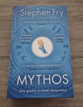 Mythos Stephen Fry mity greckie, twarda oprawa