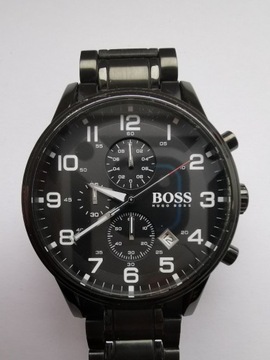 Zegarek Hugo Boss Czarny HB.244.1.34.278 Wodoodpor