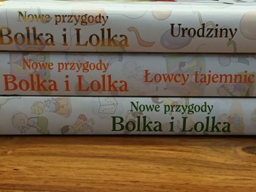 Nowe przygody Bolka i Lolka. Urodziny zestaw 3 szt
