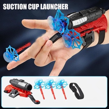 Super Spider Launcher, zestaw 2 rękawic dla dzieci