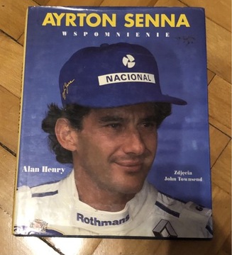 Książka AYRTON SENNA WSPOMNIENIE ALAN HENRY