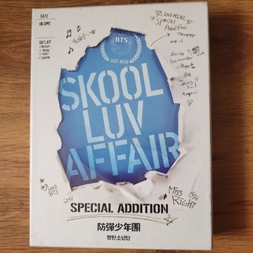 BTS skool luv affair special edition cd plus 2 dvd