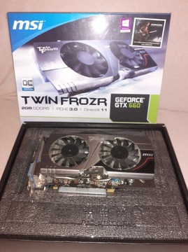 MSI Twinfrozr 3 GTX 660 2GB