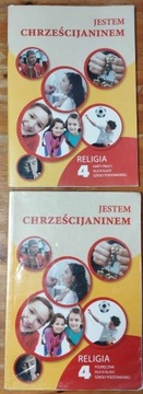 JESTEM CHRZEŚCIJANINEM KSIĄŻKA+ĆWICZENIA KLASA 4