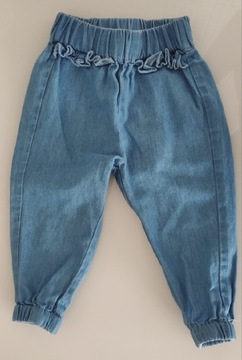 Cool Club cienkie spodnie jeansowe rozm 74