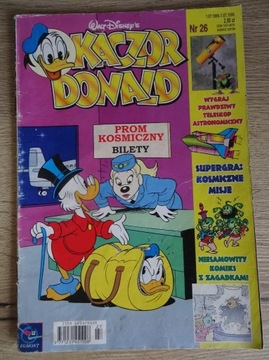 DISNEY__ KOMIKS KACZOR DONALD__ nr  26/1998