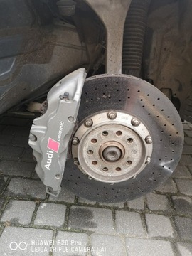 Hamulce ceramiczne SWAP ceramika Audi s8 brembo