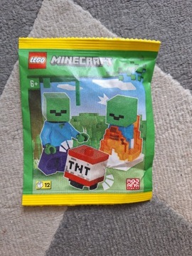 Lego Minecraft - Zombie i małe Zombie 662403