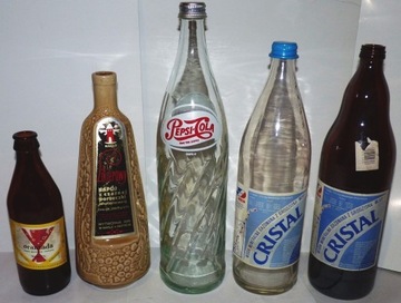 Butelka Pepsi-Cola z nakrętką z PRL 1988 r. +BONUS