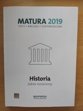 Matura 2019 testy i arkusze Historia