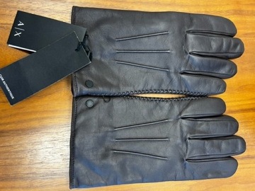 Armani oryginalne rękawiczki męskie