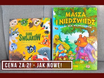 Masza i Niedźwiedź + Gang Swojaków - Książka