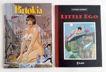 Pinokia i Little Ego komiksy erotyczne 18+