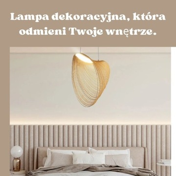 Lampa dekoracyjna - nordic style 