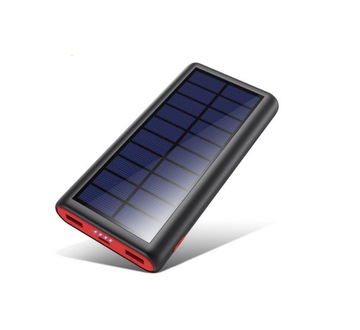 Powerbank 26800mAh Solarny Wodoodporny Szybki