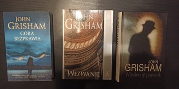 John Grisham. Zestaw 3 książki 