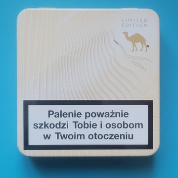 Pudełko metalowe po papierosach Camel