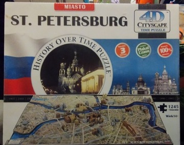 Puzzle 4D Cityscape St.Petersburg 1245 el.