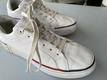 Tommy Hilfiger Sneakersy Białe Rozmiar 40