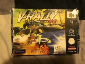 Gra V-RALLY 99 na konsolę Nintendo 64 N64