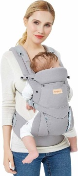 Bawełniane ergonomiczne nosidełko dla noworodka