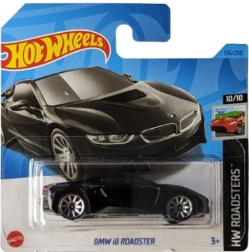 HOT WHEELS - BMW i8 Roadster Czarny 