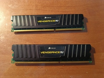 ram Corsair Vengeance LP  DDR3 2x4 GB 1600MHz CL9