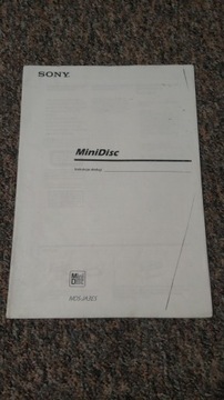 MDS-JA 3ES instrukcja obsługi mini disc