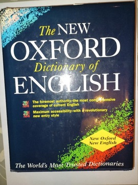 New Oxford Dictionary of English