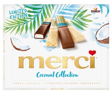 Czekoladki MERCI Coconut Collection LIMITED EDITION 250g