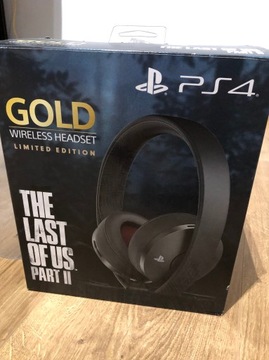 100% oryginalny headset ps4 - the last of us 2