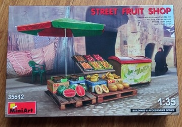 Model Street fruit shop 1:35