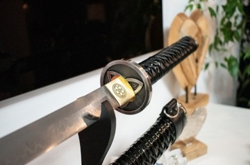 Miecz samurajski Japońska Katana Stal T10 Handmade