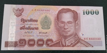 Tajlandia 1000 baht (2005-2015) UNC 