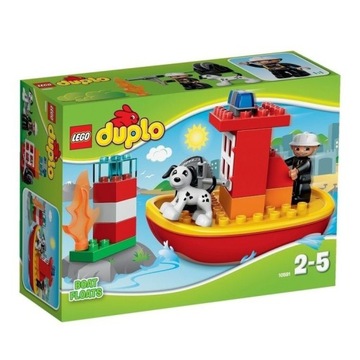 10591 LEGO DUPLO Łódź strażacka