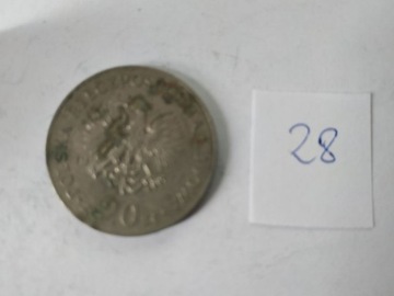 Moneta PRL 20 złoty 1977 ZM