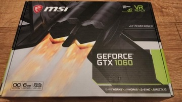 Karta graficzna GTX1060 6GB DDR5