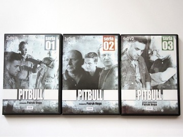 PITBULL - seria 01/02/03 (9 DVD)