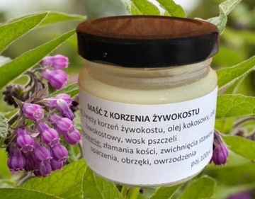 Maść żywokostowa 100ml, 100% natura