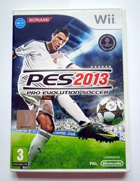 Wii Pro Evolution Soccer 2013 - pudełko 