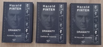 Dramaty - H. Pinter, komplet 1-3
