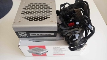 Modecom MC-600-S88 Silver Zasilacz 600W