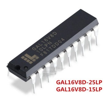 Układ programowalny GAL16V8-25LP, DIP 20