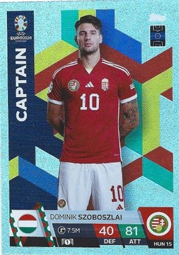 TOPPS MATCH ATTAX EURO 2024 CAPTAIN SZOBOSZLAI WEGRY HUN 15